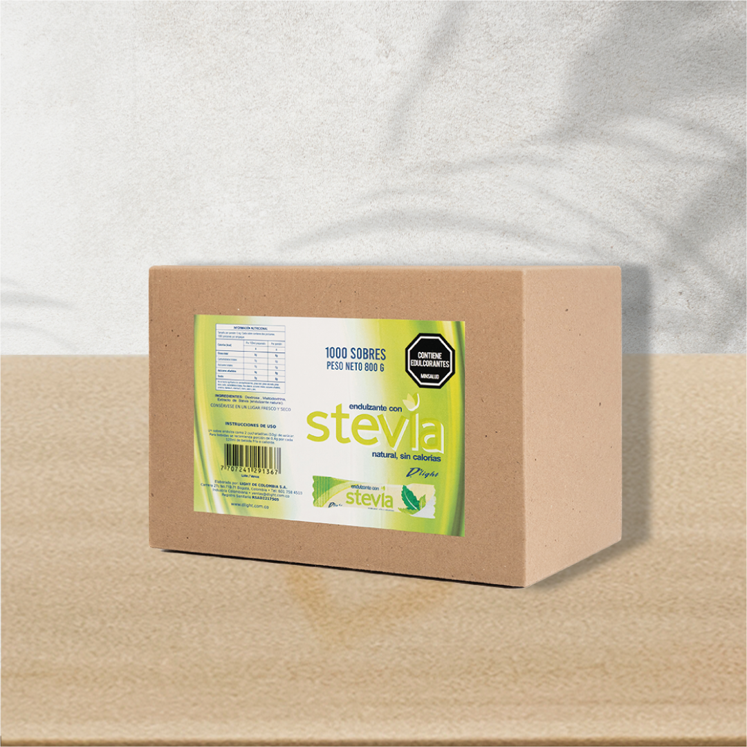 Stevia Natural | Caja x 1000 Sobres