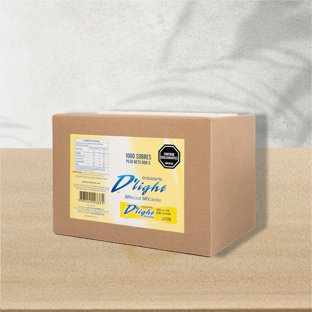 Sucralosa | Caja x 1000 Sobres
