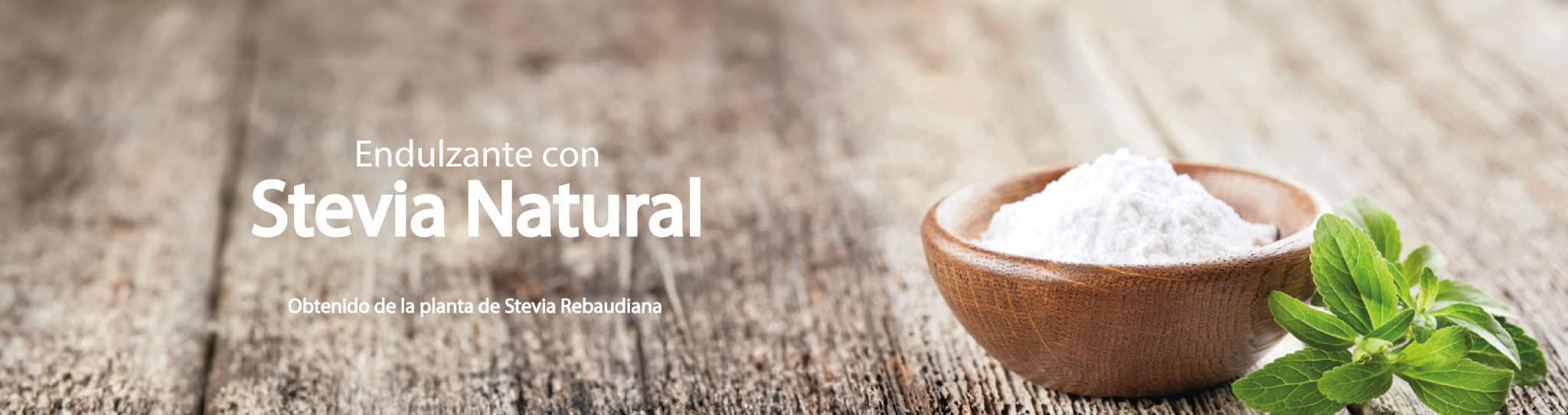 Endulzante con Stevia Natural
