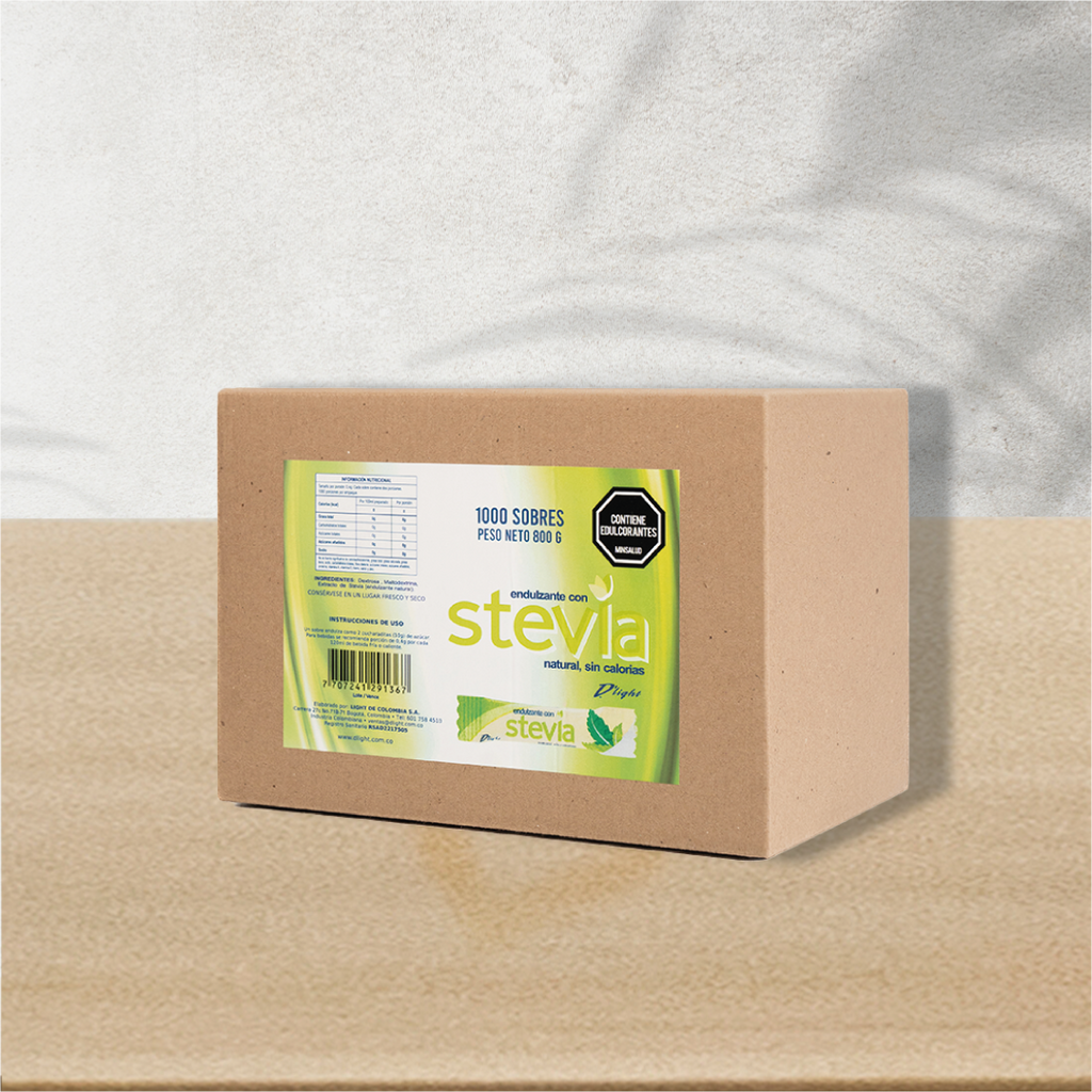 Stevia Natural | Caja x 1000 Sobres