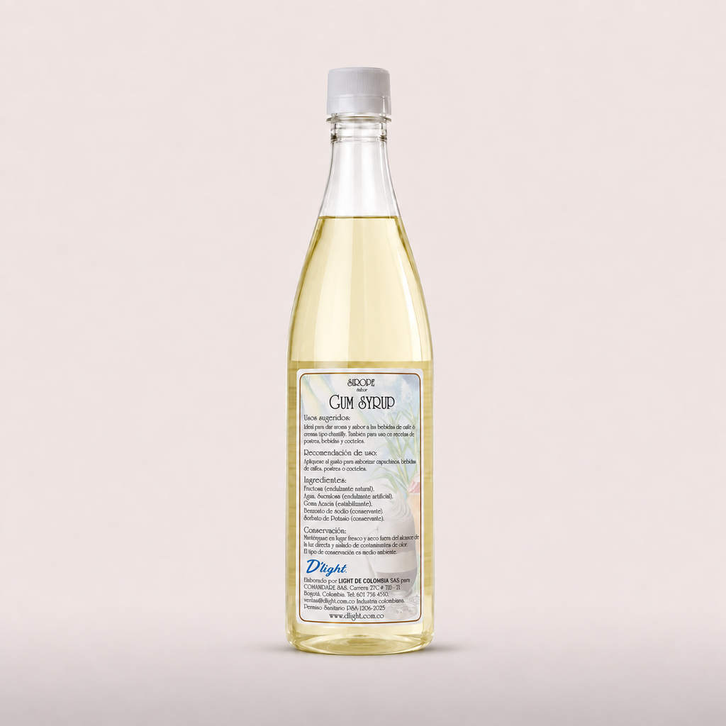 Sirope sabor a Gum Syrup