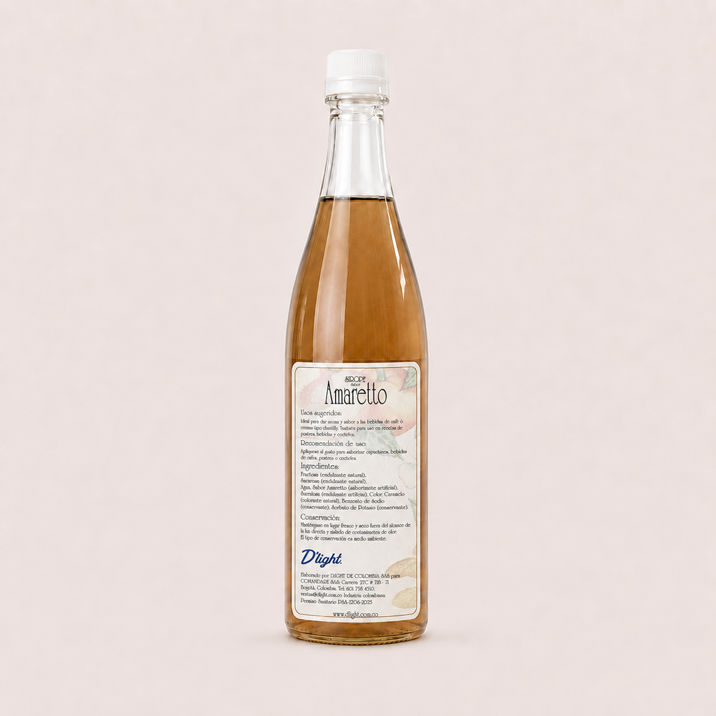 Sirope sabor a Amaretto