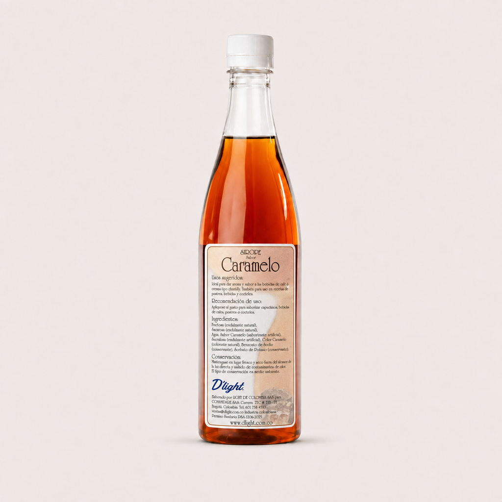 Sirope sabor a Caramelo Toffee