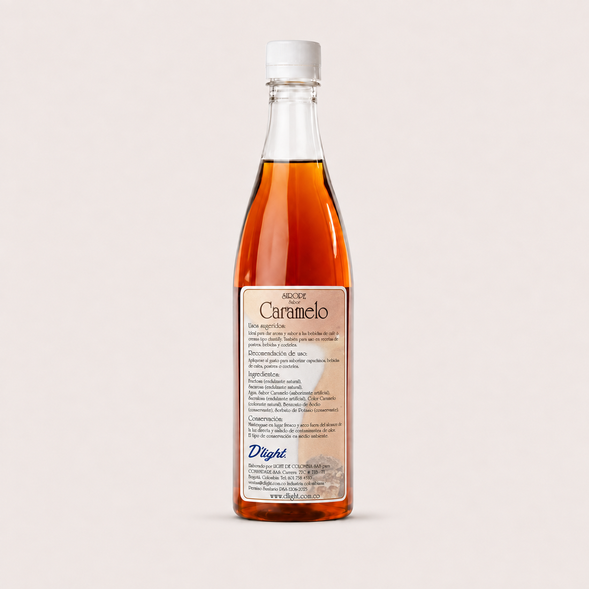 Sirope sabor a Caramelo Toffee