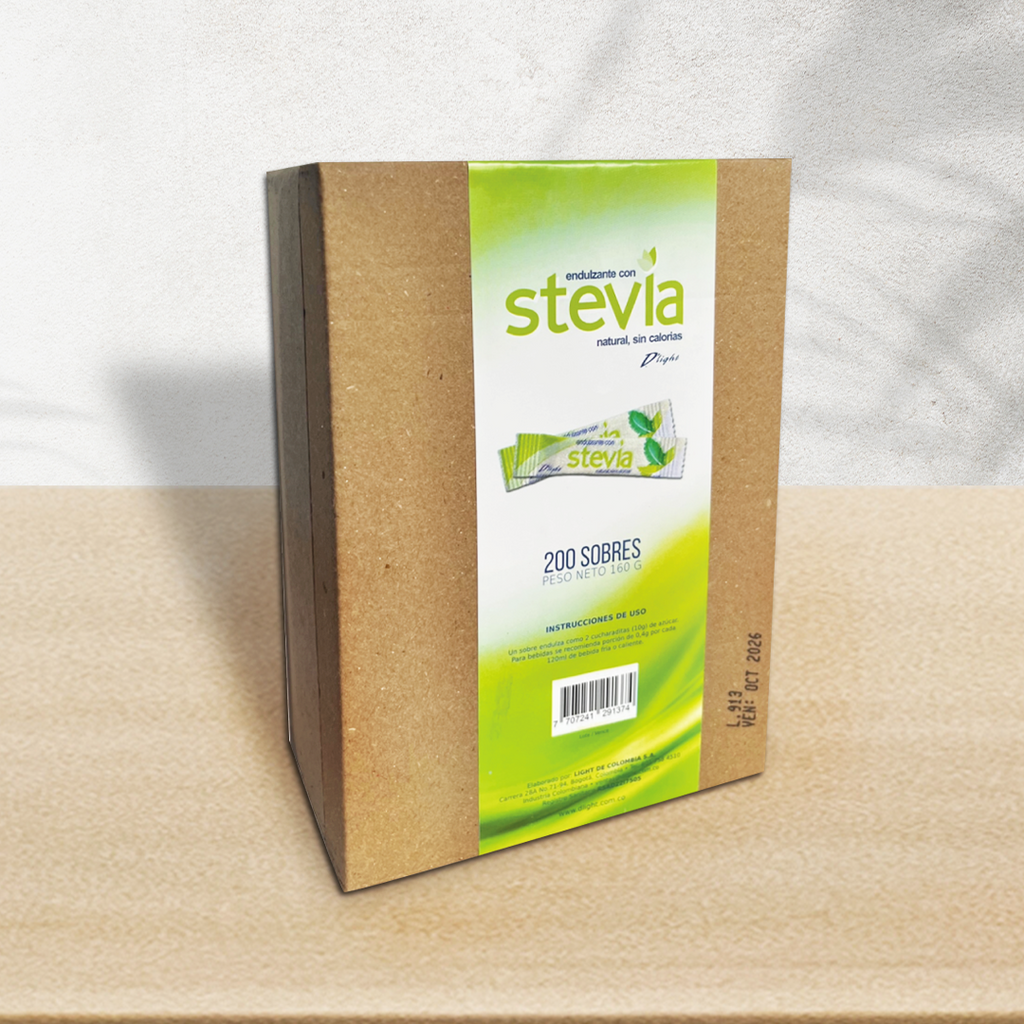 Stevia Natural | Caja x 200 Sobres