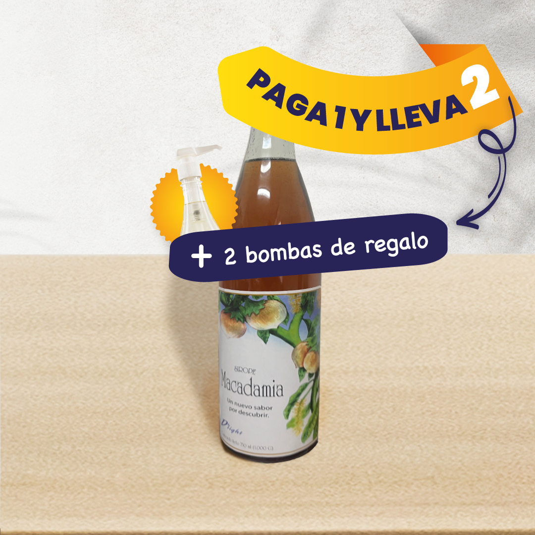 Sirope sabor a Macadamia