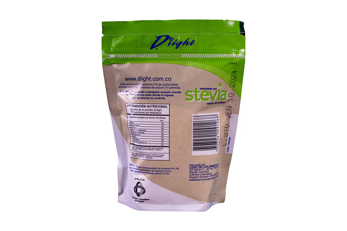Stevia en Polvo - Dlight Colombia Natural