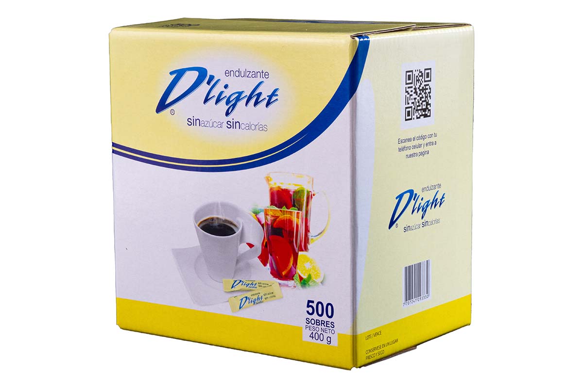 Sucralosa Dlight en polvo - Caja 500 sobres