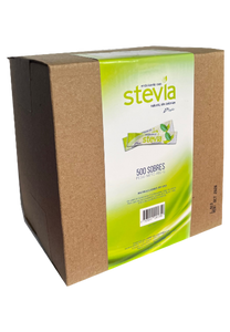 D'Light Stevia Natural en Polvo | Caja x 500 Sobres